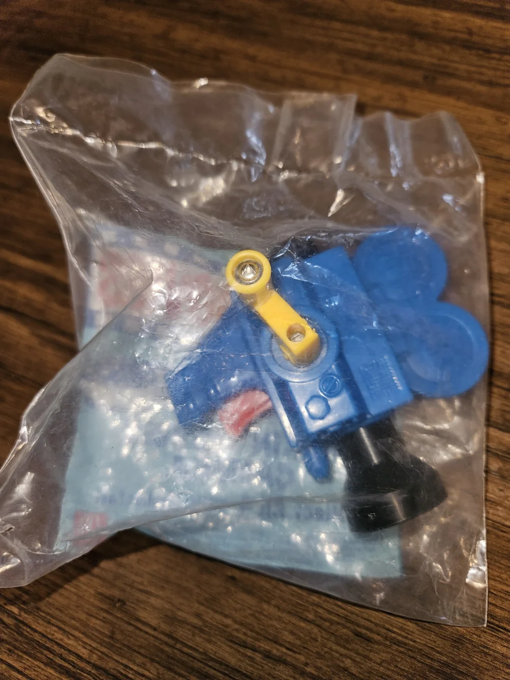 1993 McDonald's Happy Meal Light Blue Makin' Movies Camera Toy